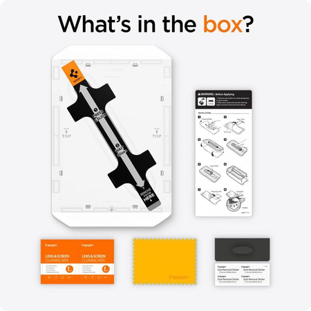 SZKŁO HARTOWANE SPIGEN GLAS.TR ”EZ FIT” IPAD AIR 11” 6 / 7 / 2024-2025 CLEAR