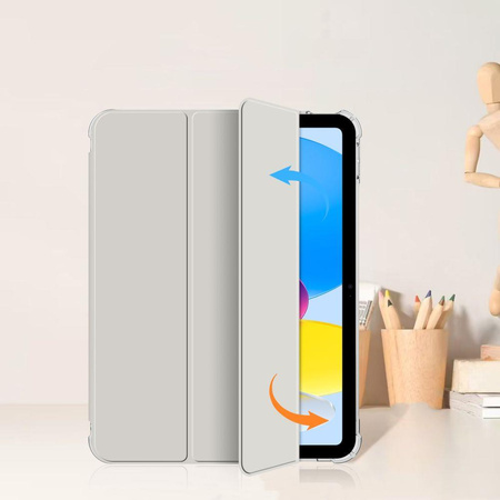 TECH-PROTECT SC PEN HYBRID IPAD 10.9” 10 / 2022 / 11” 11 / 2025 CRYSTAL SILVER