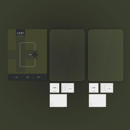 SZKŁO HARTOWANE HOFI GLASS PRO+ 2-PACK IPAD MINI 8.3” 6 / 7 / 2021-2024 CLEAR