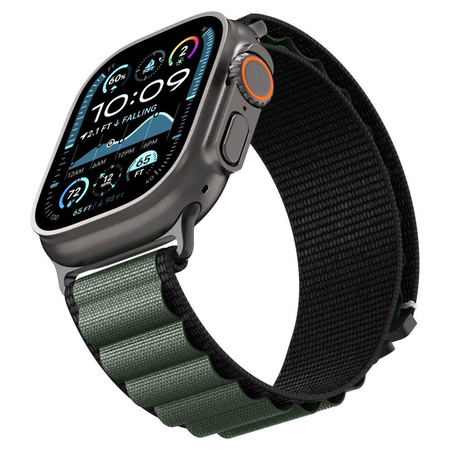 SPIGEN WBF1 BAND APPLE WATCH 8 / 9 / 10 / 11 / SE / ULTRA (44 / 45 / 46 / 49 MM) BLACK/GREEN