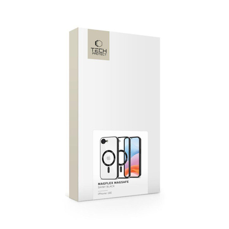 TECH-PROTECT MAGFLEX MAGSAFE IPHONE 16E SHINY BLACK
