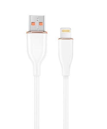 Kabel USB-A do 8pin ładowanie i tranfer danych, biały