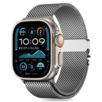 TECH-PROTECT MILANO APPLE WATCH 8 / 9 / 10 / 11 / SE / ULTRA (44 / 45 / 46 / 49 MM) SILVER