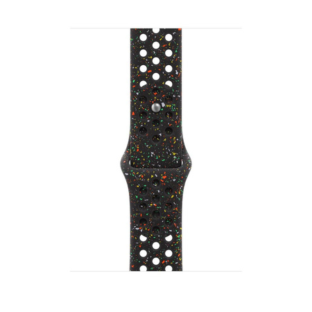 Pasek sportowy Nike w kolorze nocnej czerni do koperty 46 mm - rozmiar S/M