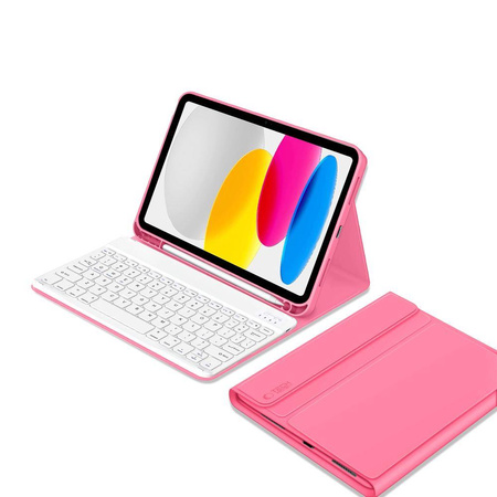 TECH-PROTECT SC PEN + KEYBOARD IPAD 10.9” 10 / 2022 / 11” 11 / 2025 MAGENTA