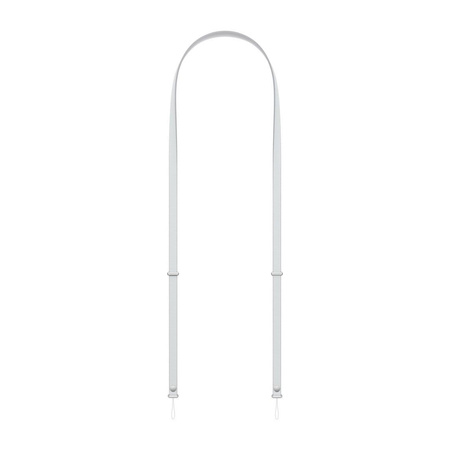 Pasek na ramię - jasnoszary