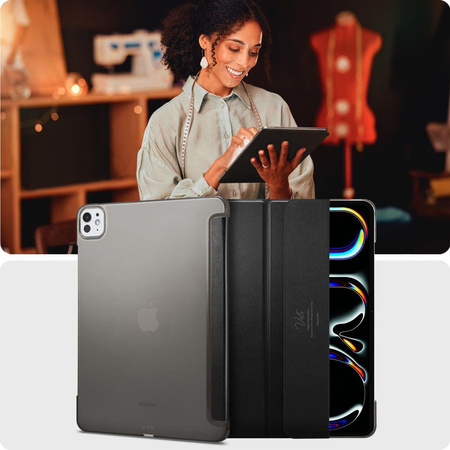 SPIGEN SMART FOLD IPAD PRO 11” 5 / 6 / 2024-2025 BLACK