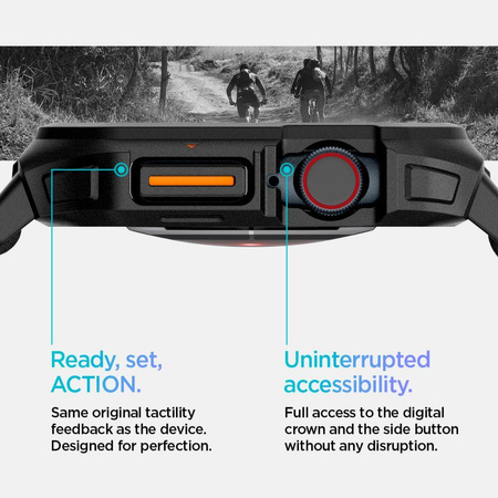 SPIGEN LITE FIT ”PRO” APPLE WATCH 10 / 11 (42 MM) MATTE BLACK