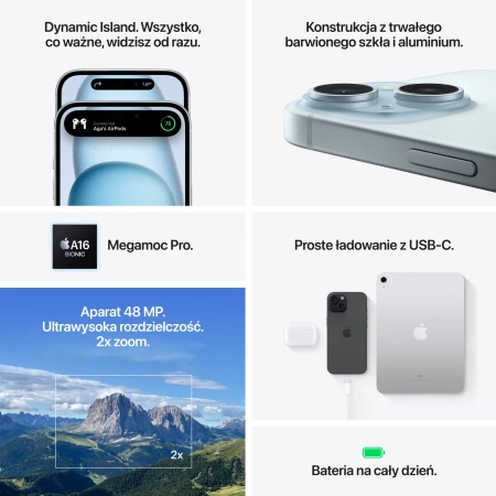 iPhone 15 256GB Blue