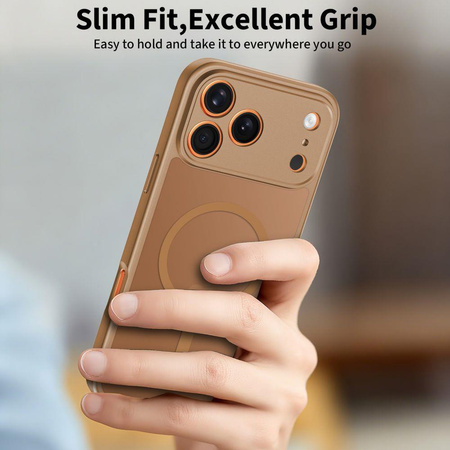 TECH-PROTECT BASICMAG MAGSAFE IPHONE 17 PRO MAX MATTE BROWN