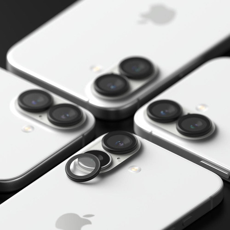 OSŁONA APARATU RINGKE CAMERA FRAME PROTECTOR 2-PACK IPHONE 16 / 16 PLUS BLACK