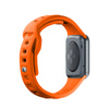 42/44/45/49 mm Orange - 3mk Silicone Watch Strap for Apple