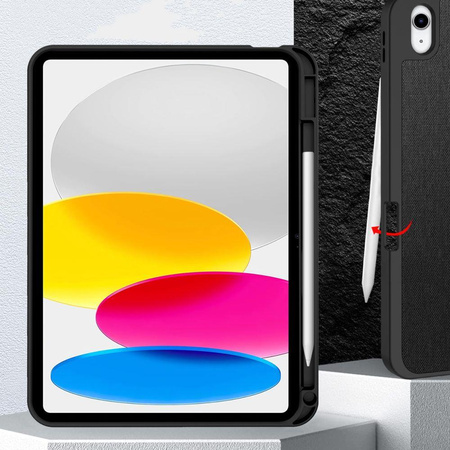 TECH-PROTECT SC PEN CANVAS IPAD 10.9” 10 / 2022 / 11” 11 / 2025 OBSIDIAN BLACK