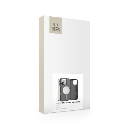 TECH-PROTECT SILICONE PURE MAGSAFE IPHONE 16 PRO CLAY