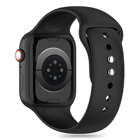TECH-PROTECT SILICONE APPLE WATCH 8 / 9 / 10 / 11 / SE / ULTRA (44 / 45 / 46 / 49 MM) BLACK