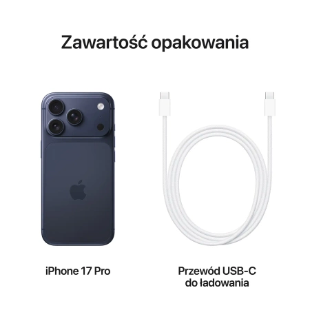 APPLE iPhone 17 Pro 256GB Głębinowy Błękit
