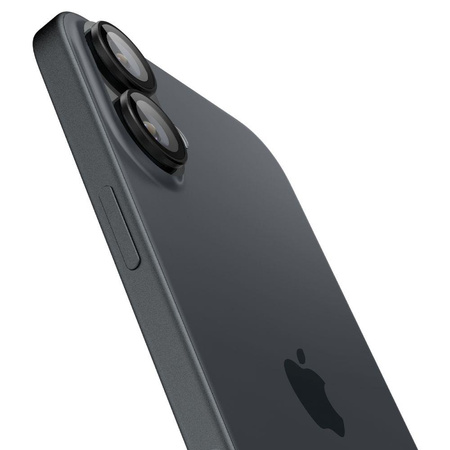 OSŁONA APARATU SPIGEN OPTIK PRO GLAS.TR ”EZ FIT” CAMERA PROTECTOR 2-PACK IPHONE 16 / 16 PLUS / 17 BLACK