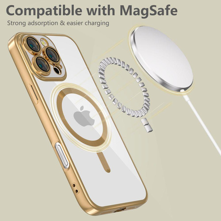 TECH-PROTECT MAGFLEX MAGSAFE IPHONE 16 PRO MAX SHINY GOLD