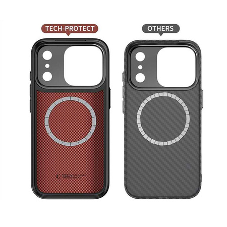 TECH-PROTECT KEVLAR ARAMID CC MAGSAFE IPHONE 17 PRO BLACK