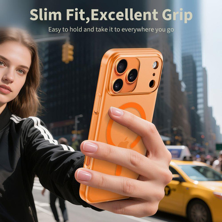 TECH-PROTECT MAGSLIM MAGSAFE IPHONE 17 PRO MATTE/COSMIC ORANGE