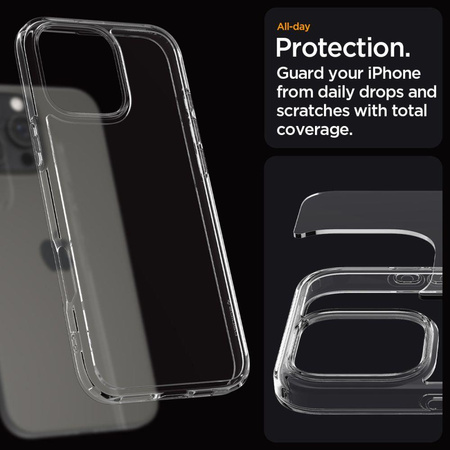 SPIGEN ULTRA HYBRID IPHONE 16 PRO MAX CRYSTAL CLEAR