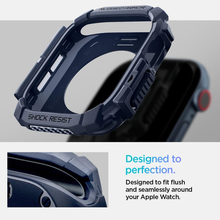 SPIGEN RUGGED ARMOR APPLE WATCH 10 / 11 (46 MM) NAVY BLUE