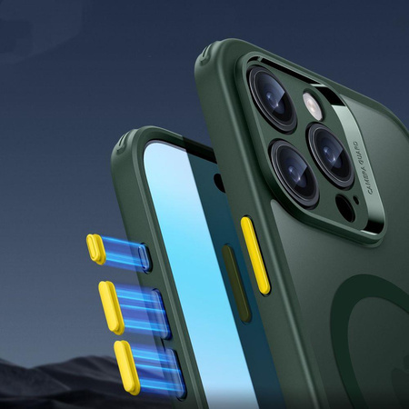 ESR CLASSIC PRO SET HALOLOCK MAGSAFE IPHONE 16 PRO FROSTED GREEN