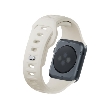 38/40/41 mm Nude - 3mk Silicone Watch Strap for Apple