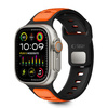 TECH-PROTECT ICONBAND LINE APPLE WATCH 8 / 9 / 10 / 11 / SE / ULTRA (44 / 45 / 46 / 49 MM) BLACK/ORANGE