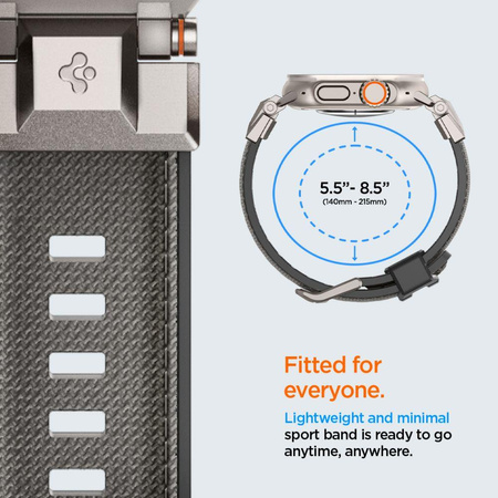 SPIGEN DURAPRO ARMOR APPLE WATCH 8 / 9 / 10 / 11 / SE / ULTRA (44 / 45 / 46 / 49 MM) GREY