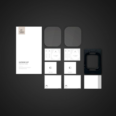 FOLIA HYDROŻELOWA TECH-PROTECT SUPREME SET 2-PACK APPLE WATCH 10 / 11 (42 MM) CLEAR