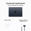 ZESTAW MacBook Air 15 M2 8 rdzeni CPU 10 rdzeni GPU, 8GB RAM 512GB SSD Północ + HUB TECH-PROTECT