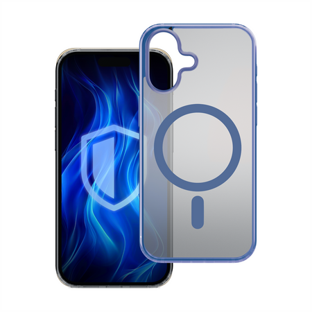 Apple iPhone 16 Plus - 3mk Frosty MagCase Blue