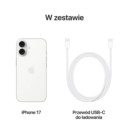 APPLE iPhone 17 256GB Biały