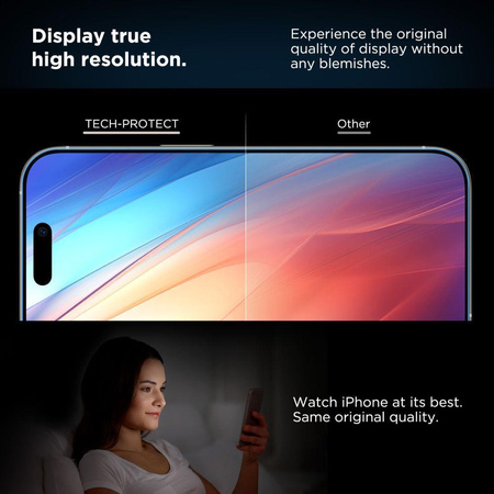 SZKŁO HARTOWANE TECH-PROTECT QUICK SET+ 2-PACK IPHONE AIR BLACK