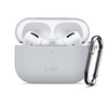 TECH-PROTECT SILICONE HOOK APPLE AIRPODS PRO 3 CRAYON GREY