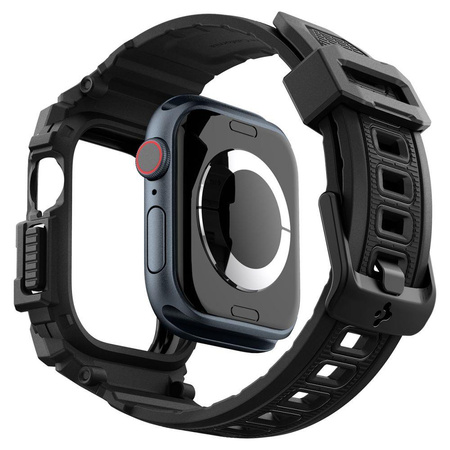 SPIGEN RUGGED ARMOR ”PRO” APPLE WATCH 10 / 11 (42 MM) MATTE BLACK