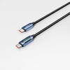 TECH-PROTECT ULTRABOOST LED TYPE-C CABLE PD100W/5A 200CM BLUE