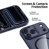 TECH-PROTECT MAGMAT MAGSAFE IPHONE 17 PRO DEEP BLUE/CLEAR