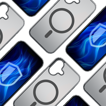 Apple iPhone 16 Plus - 3mk Frosty MagCase Black