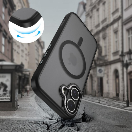 TECH-PROTECT MAGEDGE MAGSAFE IPHONE 17 MATTE BLACK/GUNMETAL