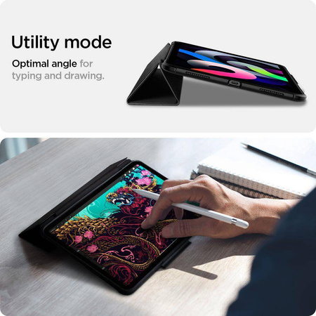 SPIGEN RUGGED ARMOR ”PRO” IPAD AIR 10.9” 4 / 5 / 2020-2022 / 11” 6 / 7 / 2024-2025 BLACK