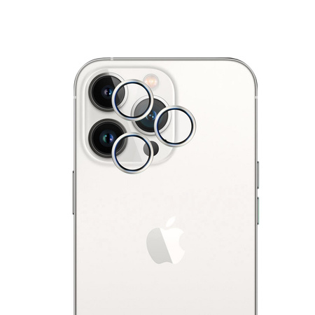 Apple iPhone 15 Pro Max - HARDY Lens Protection Pro White