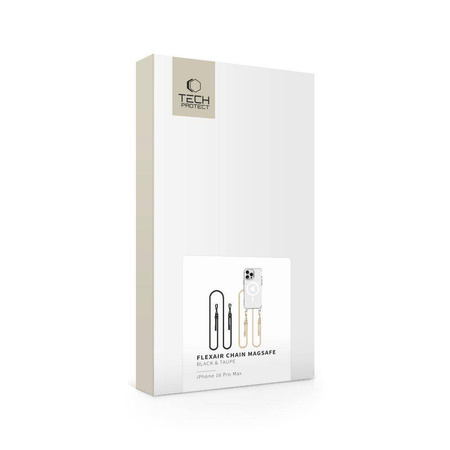 TECH-PROTECT FLEXAIR CHAIN MAGSAFE IPHONE 16 PRO MAX BLACK & TAUPE