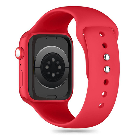 TECH-PROTECT SILICONE APPLE WATCH 8 / 9 / 10 / 11 / SE / ULTRA (44 / 45 / 46 / 49 MM) RED