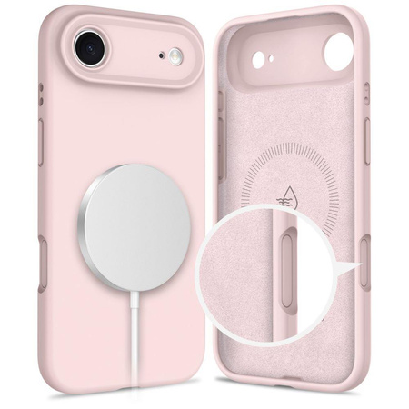 TECH-PROTECT SILICONE MAGSAFE IPHONE AIR PINK PEARL
