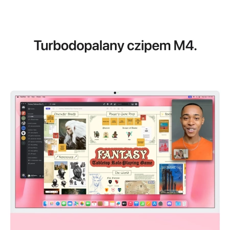 24-inch iMac with Retina 4.5K display: Apple M4 chip with 10‑core CPU and 10‑core GPU, 16GB, 256GB SSD - Pink