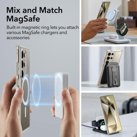 ESR CH HALOLOCK MAGSAFE GALAXY S24 ULTRA CLEAR