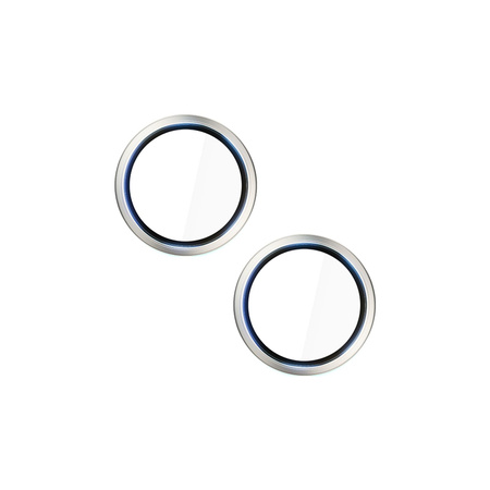 Apple iPhone 15/15 Plus - HARDY Lens Protection Pro Silver