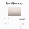 ZESTAW MacBook Air 15 M2 8 rdzeni CPU 10 rdzeni GPU, 8GB RAM 512GB SSD Księżycowa poświata + HUB TECH-PROTECT